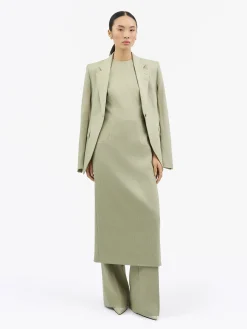 Abbey Slim-Fit Linneklänning