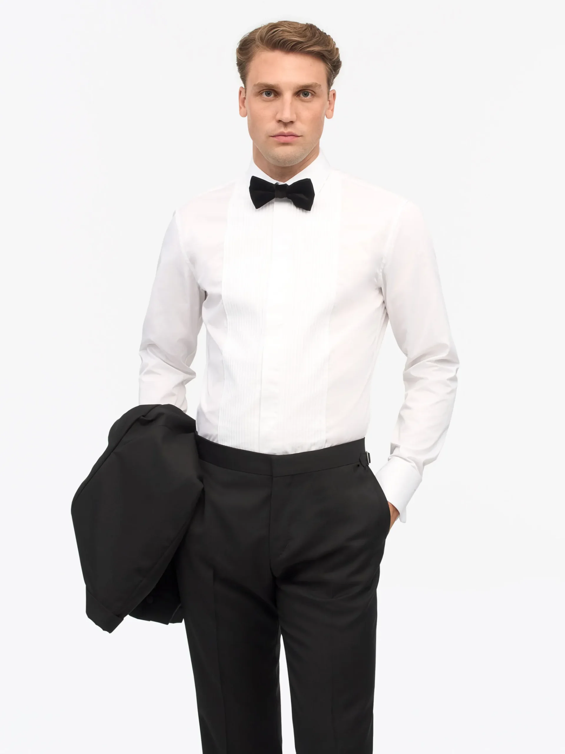 Al Smokingskjorta i Bomull