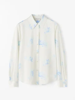 Camilla Klassisk Blus med Tryck