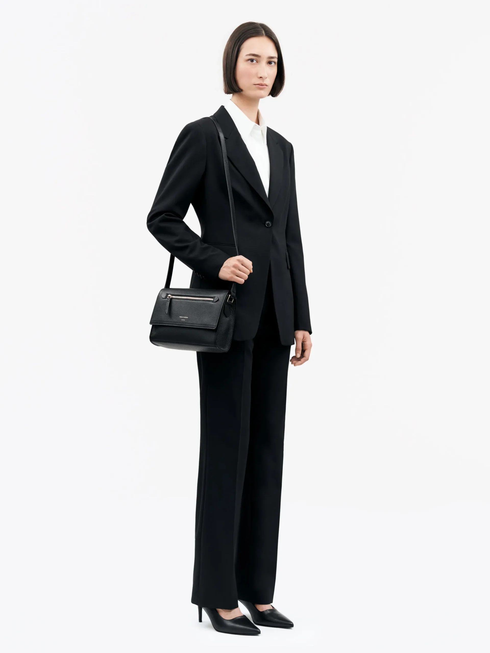 Caprisia Crossbody Väska Läder