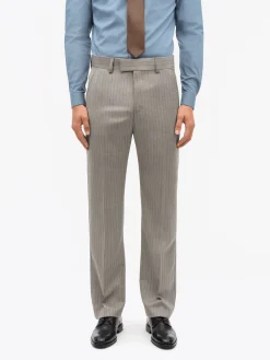Ease pinstripe kostym i ull