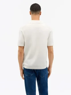 Eoin P Ribbstickad Polo