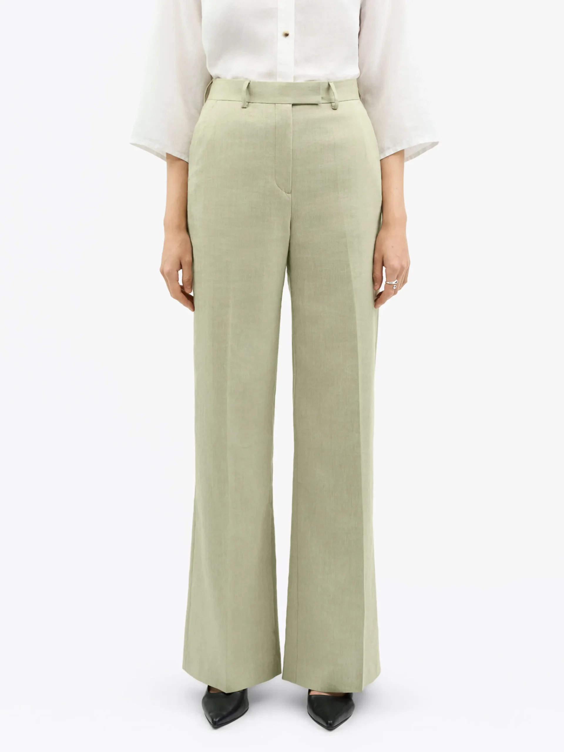 Irit Mid-Waist Linnebyxor