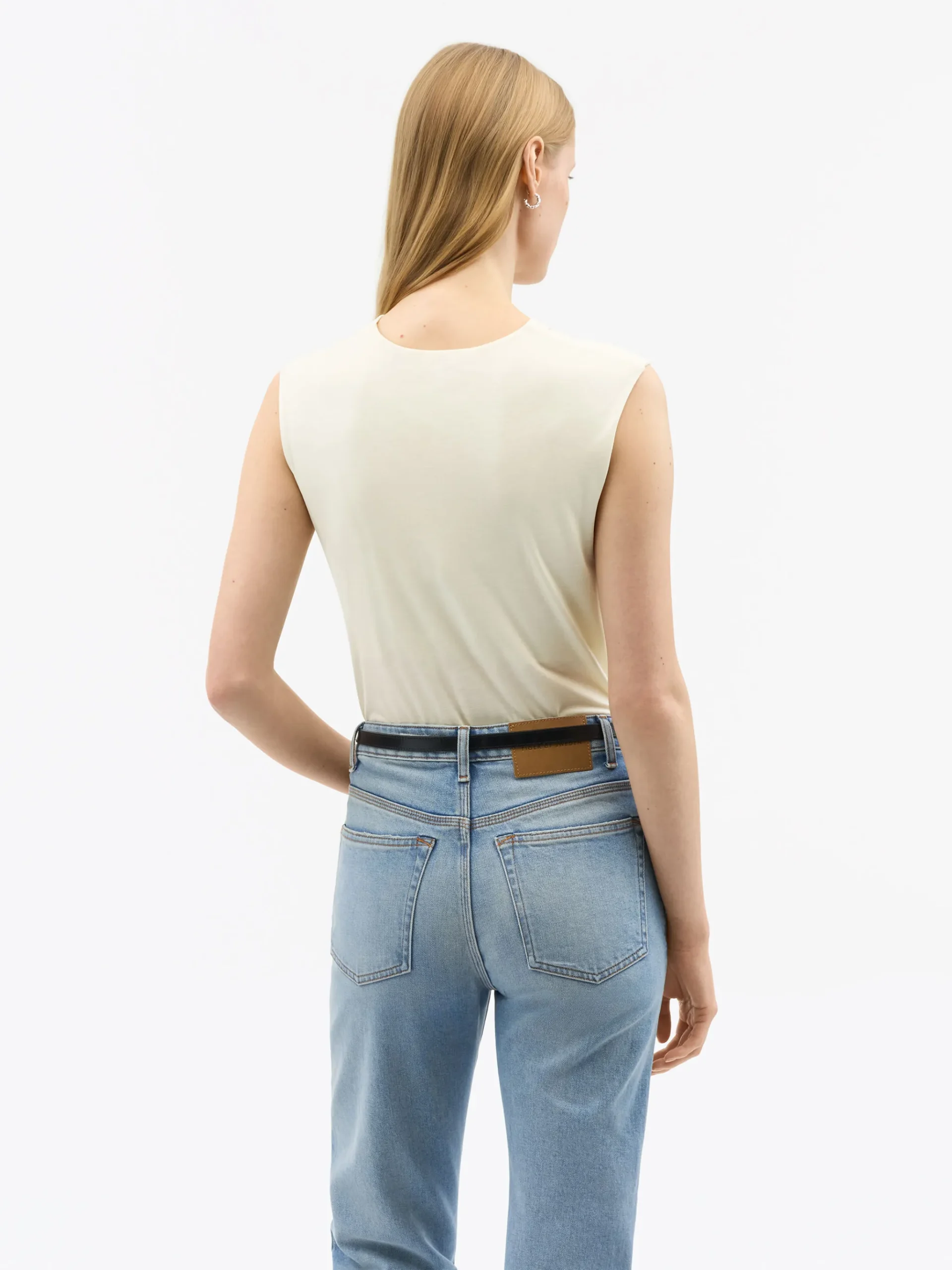 Jela Cowl-Neck Topp
