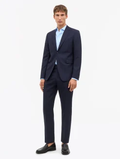 Justin Pinstripe Ullkostym