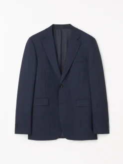 Justin Pinstripe Ullkostym
