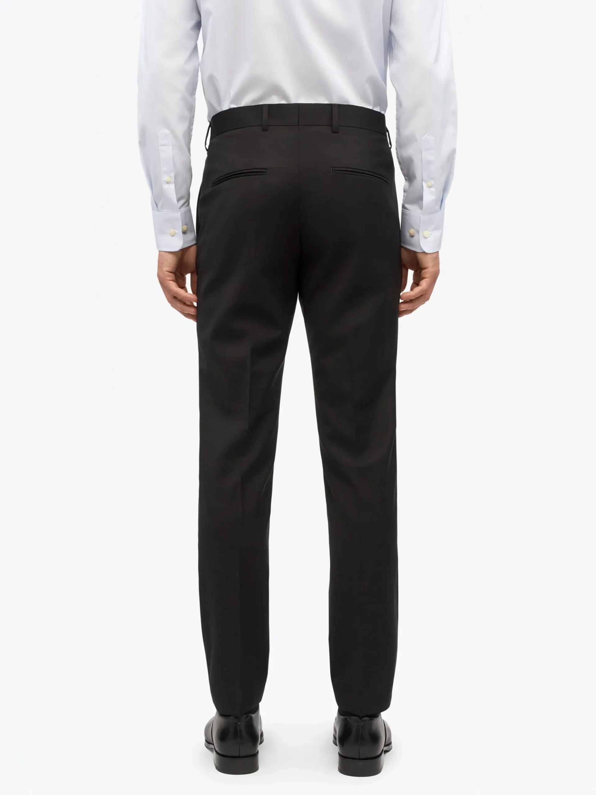 Justin Semi Slim-fit Ullkostym