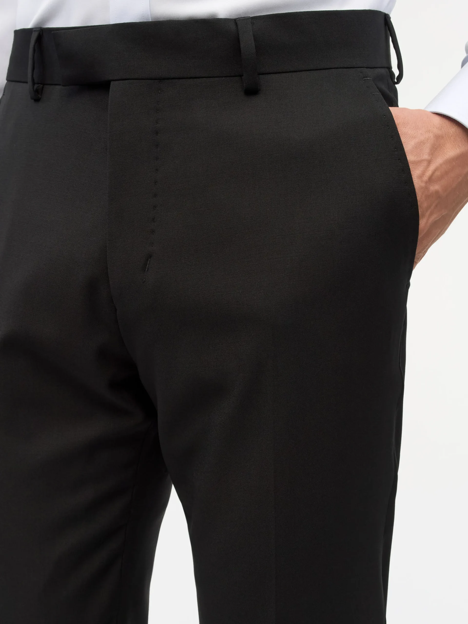 Justin Semi Slim-fit Ullkostym