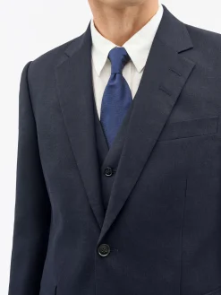 Justin Slim-Fit Kavaj i Linne