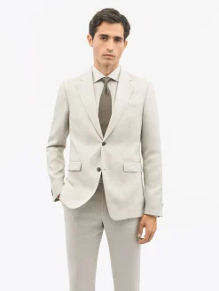 Justin Slim-Fit Kavaj i Linne