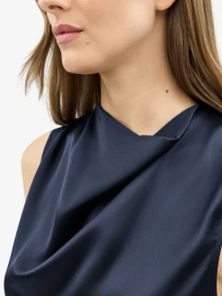 Lian Draperad Satintopp