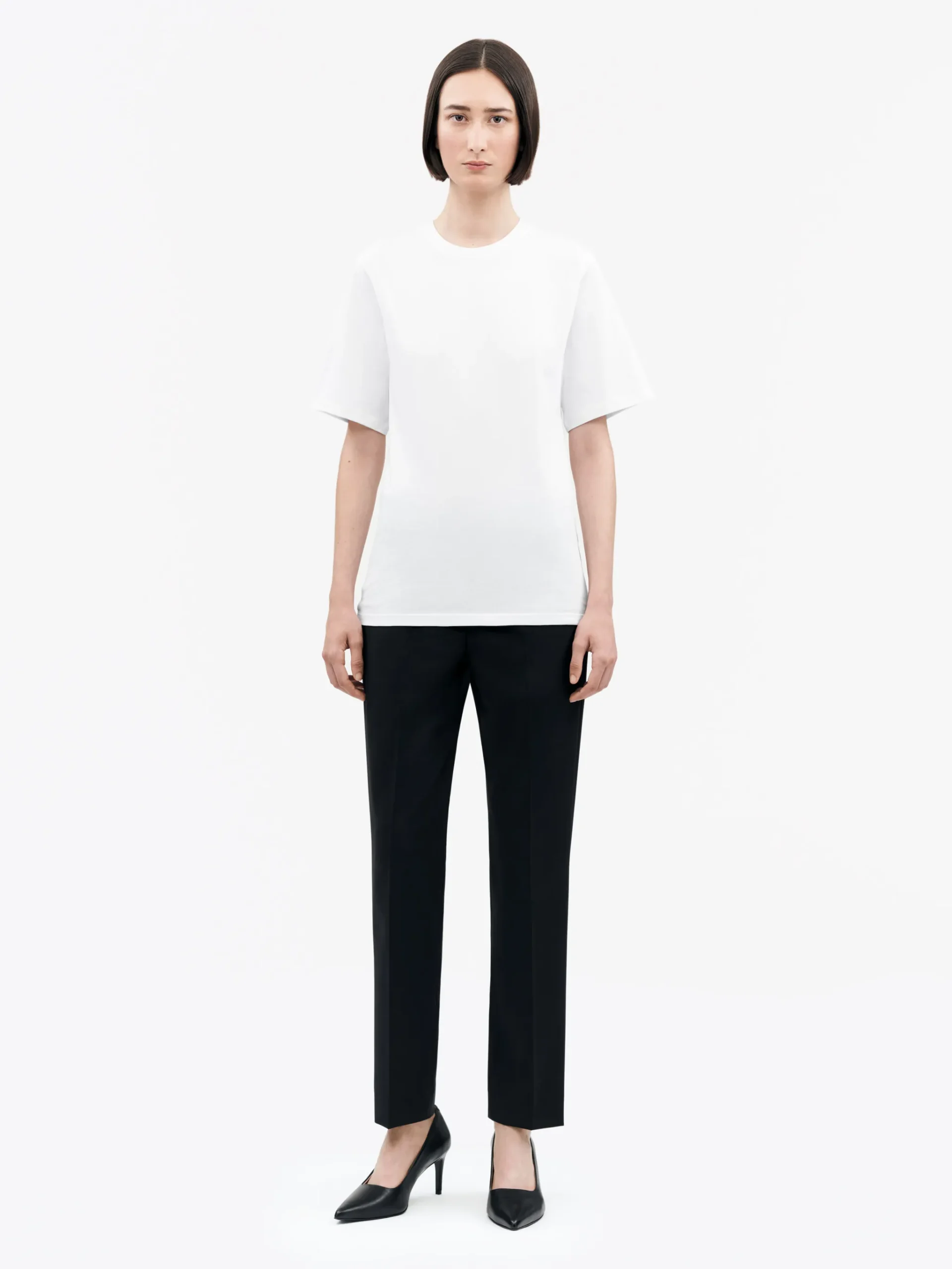 Lori T-Shirt Bomull Rund Hals