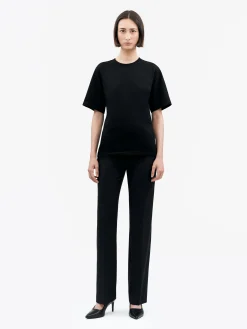 Lori T-Shirt Bomull Rund Hals