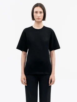 Lori T-Shirt Bomull Rund Hals