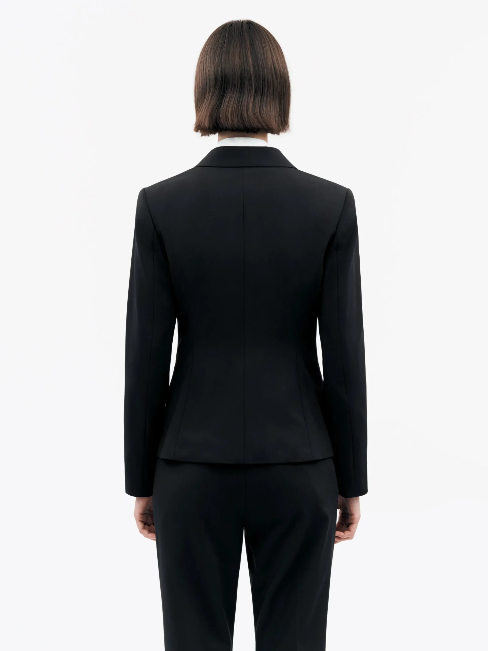 Mirja Slim Fit Svart Kostym