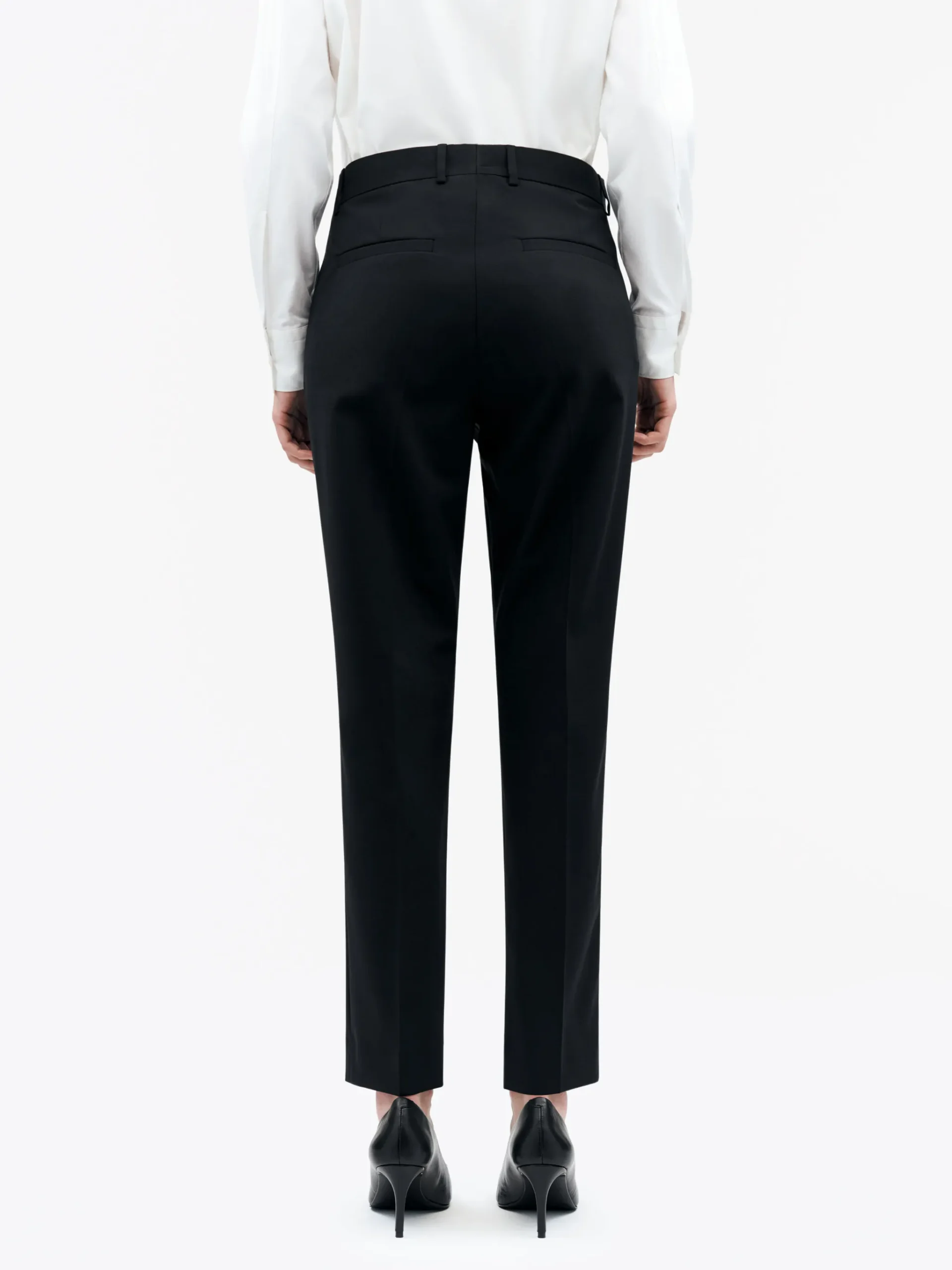 Mirja Slim Fit Svart Kostym
