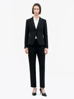 Mirja Slim Fit Svart Kostym