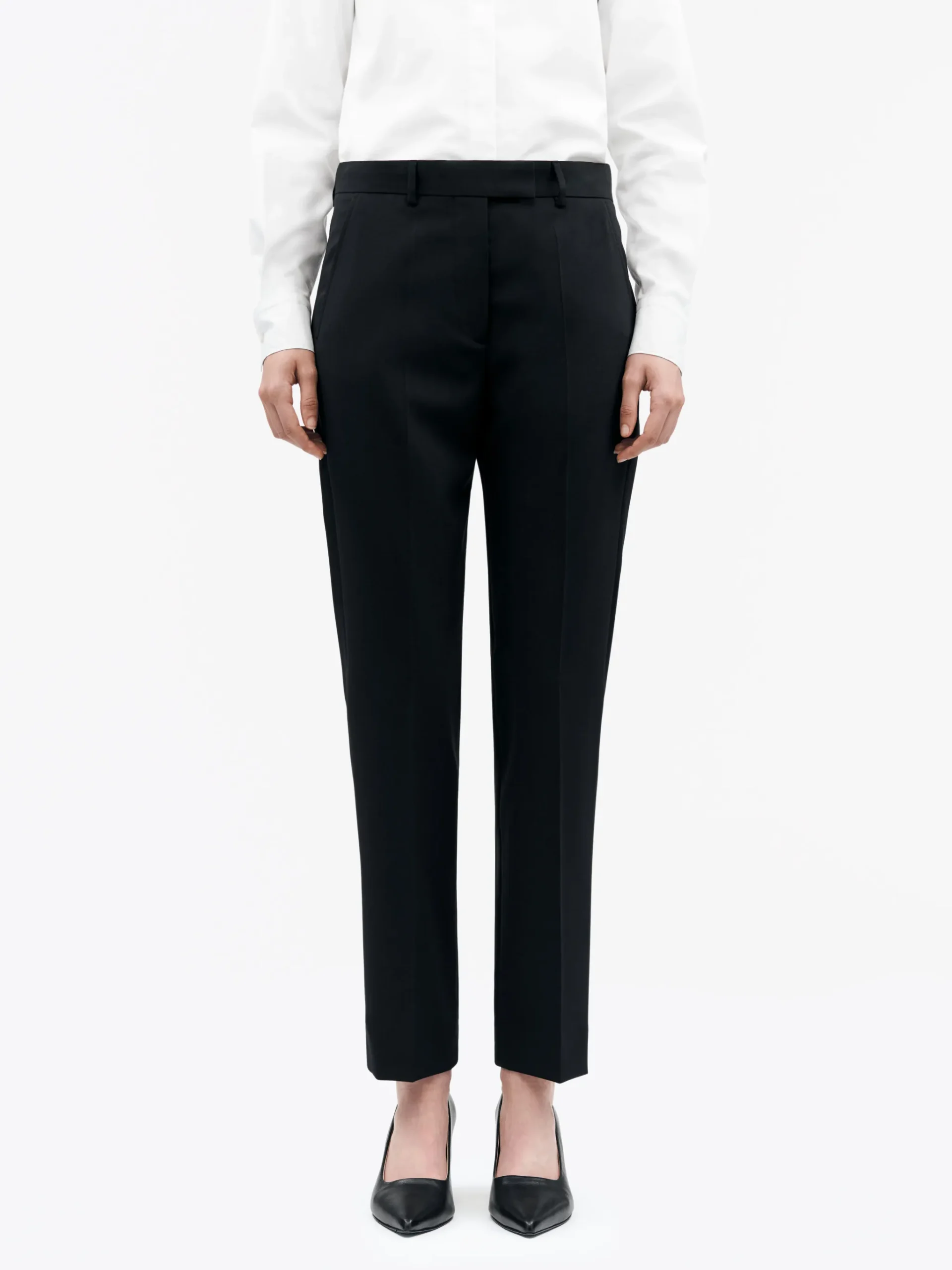 Mirja Slim Fit Svart Kostym