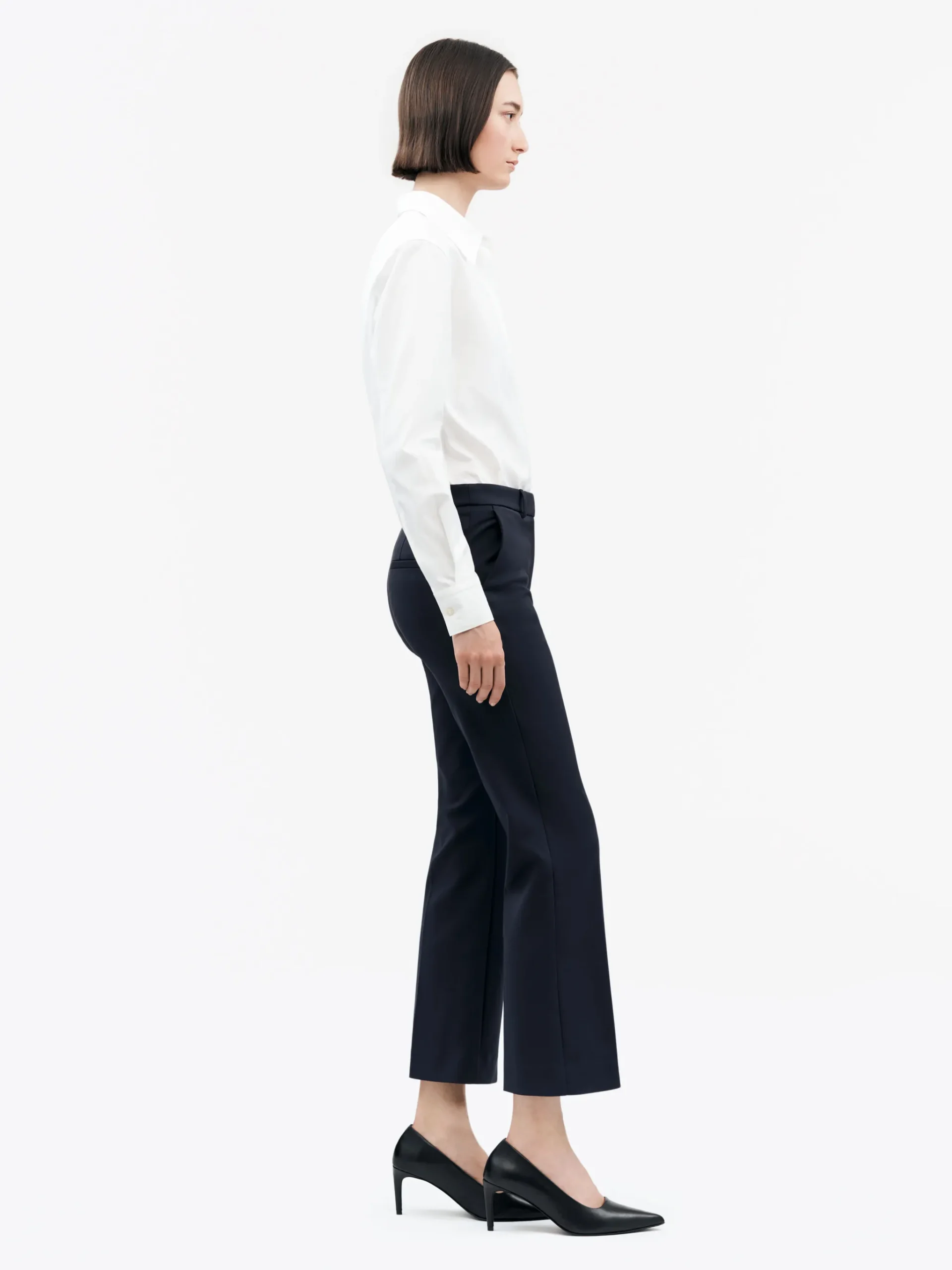 Noora 3 Slim Cropped Byxor