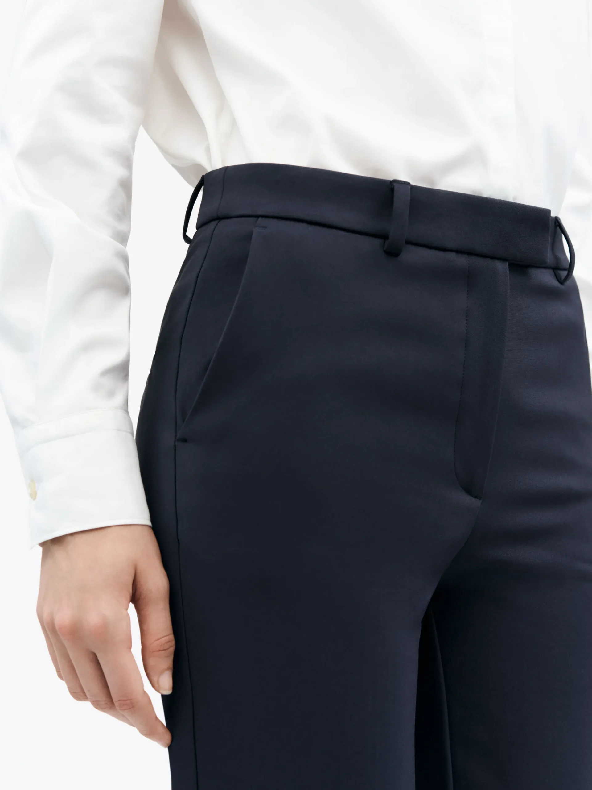 Noora 3 Slim Cropped Byxor