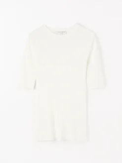 Orvi Slim Stickad T-Shirt