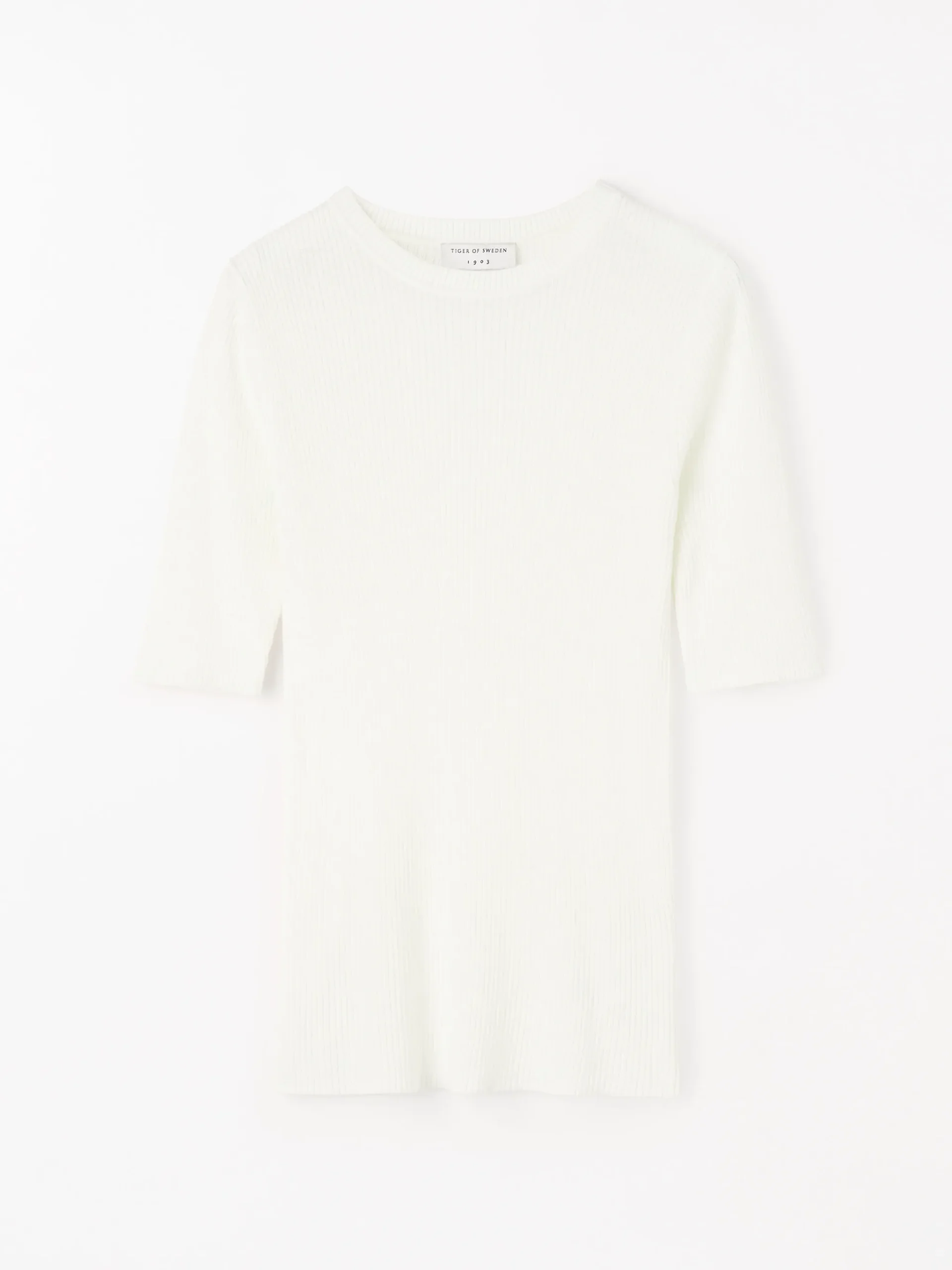 Orvi Slim Stickad T-Shirt
