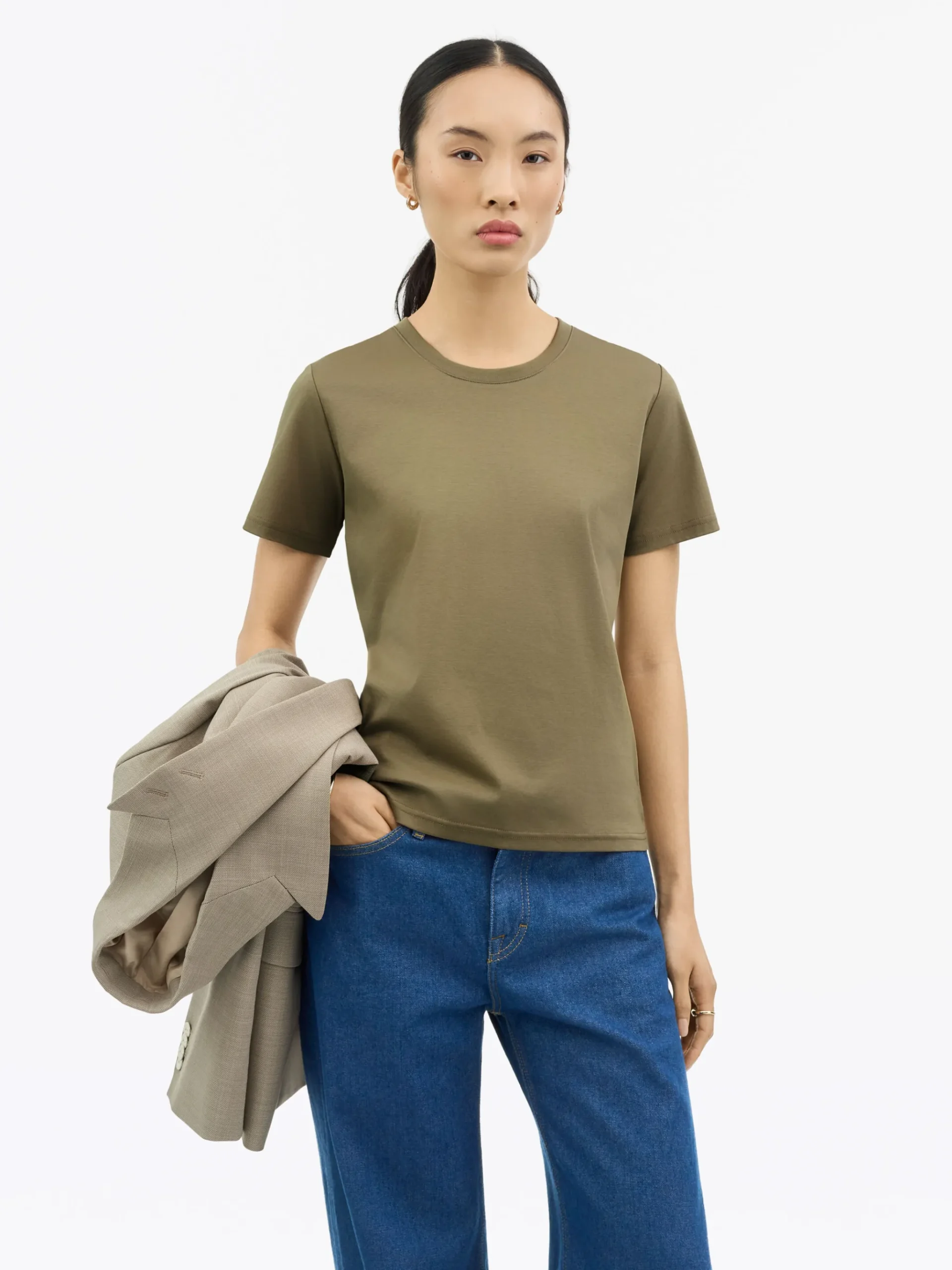 Siru Bomulls-T-Shirt