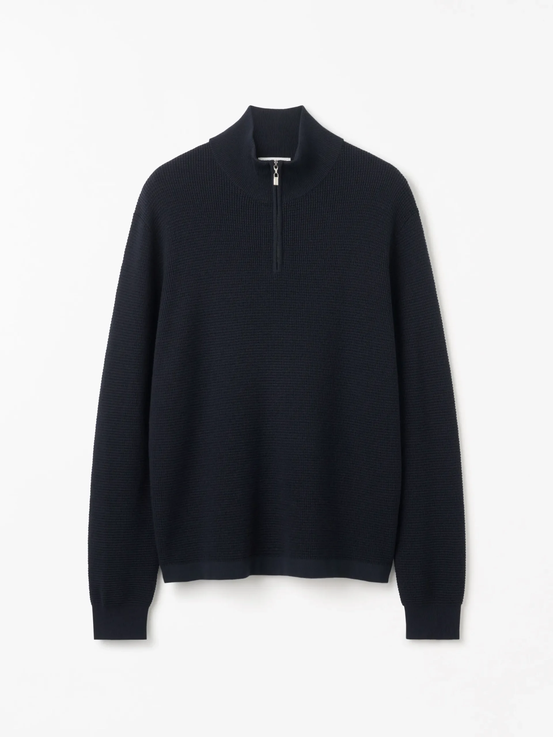 Travis Waffle-Stitch Half-Zip