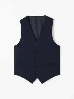 Wayde Polyester-Ullblandning Väst