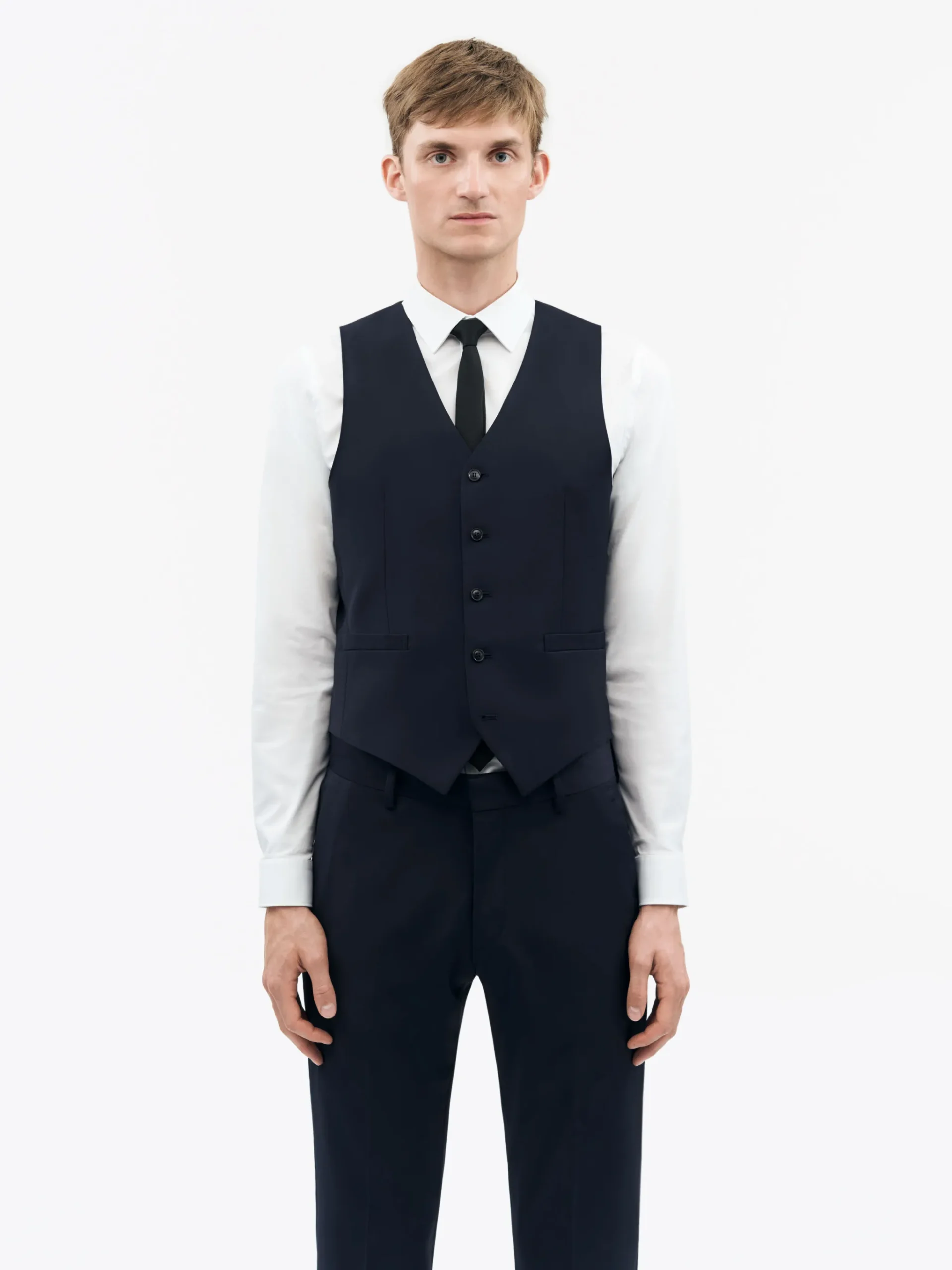 Wayde Polyester-Ullblandning Väst