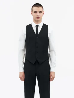 Wayde Polyester-Ullblandning Väst