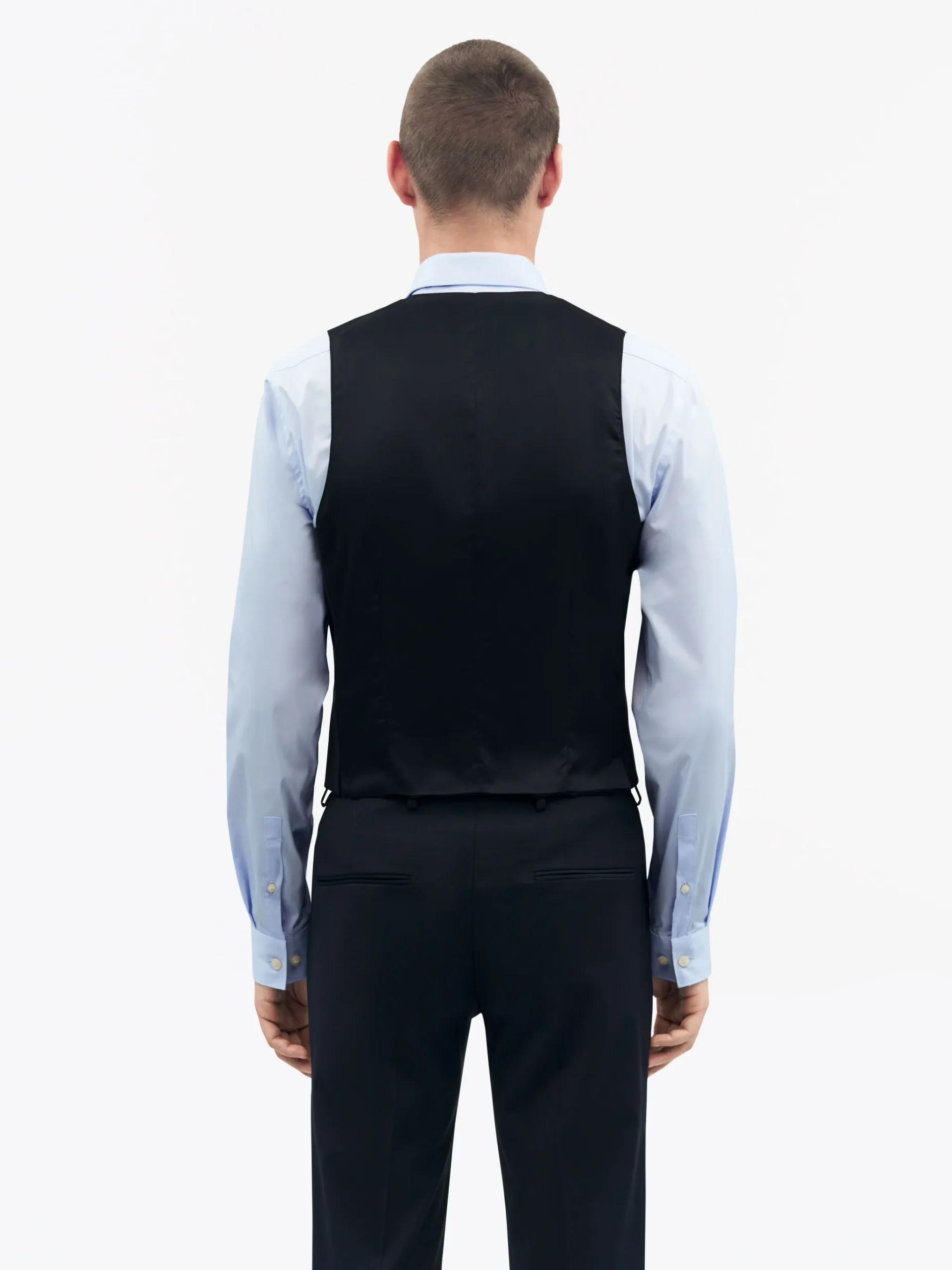 Wayde Polyester-Ullblandning Väst