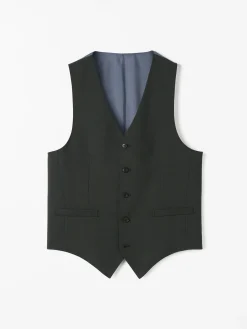 Wayde Polyester-Ullblandning Väst